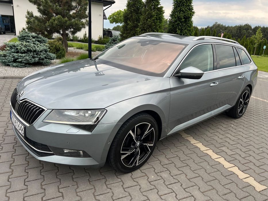 Skoda Superb Piękny Superb 2016r 2.0 TDI Skóra Navi Alu Asystenty Oryginał