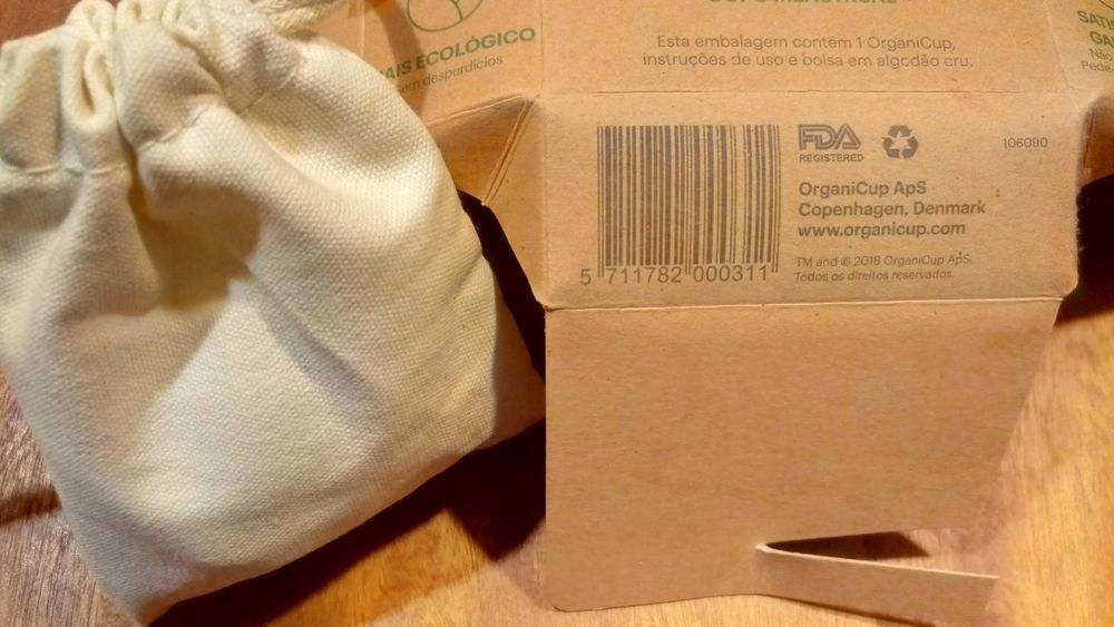 Copo Menstrual tamanho A