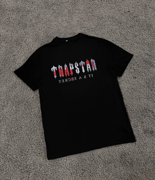 Футболка TRAPSTAR / Футболка Трепстар / Чорна футболка Трапстар