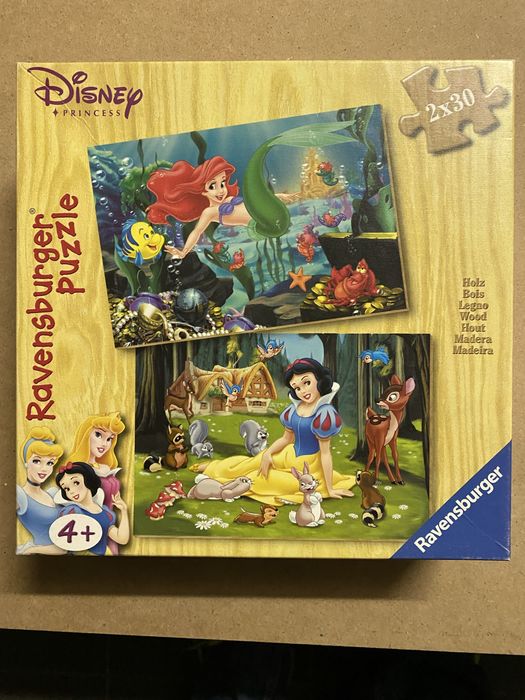 Puzzle drewniane księżniczki Disneya