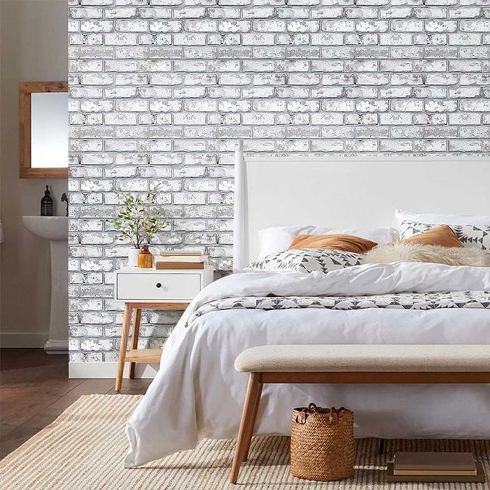 10 sztuk paneli ściennych 3D o sztuczna cegła samoprzylepna