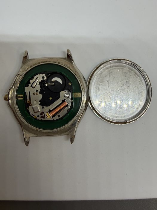Zegarek Pulsar V53L-7A40 analog męski vintage quartz Japan (Seiko) uszkodzony