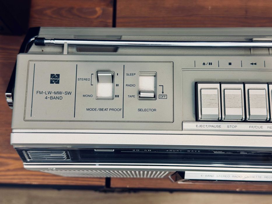 ‼️РАСПРОДАЖА‼️ Panasonic RX-5020L бумбокс 80-х LED VU RCA ВИДЕО