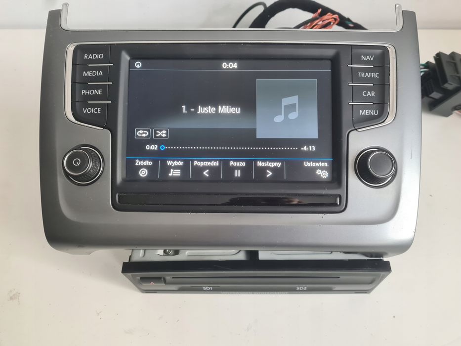 Radio nawigacja mib std2 3Q0035846a 6c0919603a polo v golf passat