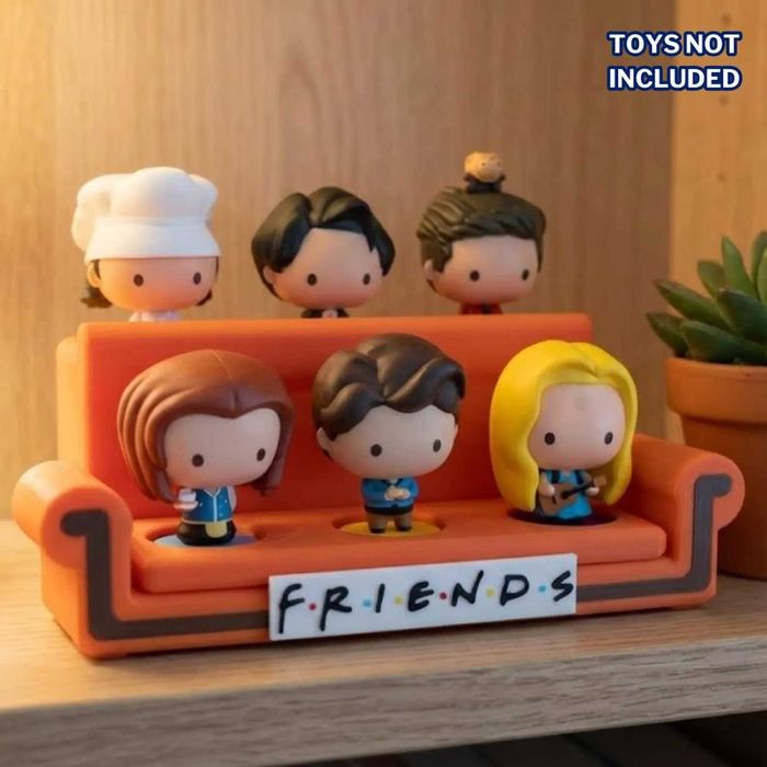 Expositor Friends 3D – Coleção McDonald’s | Ideal para fãs!