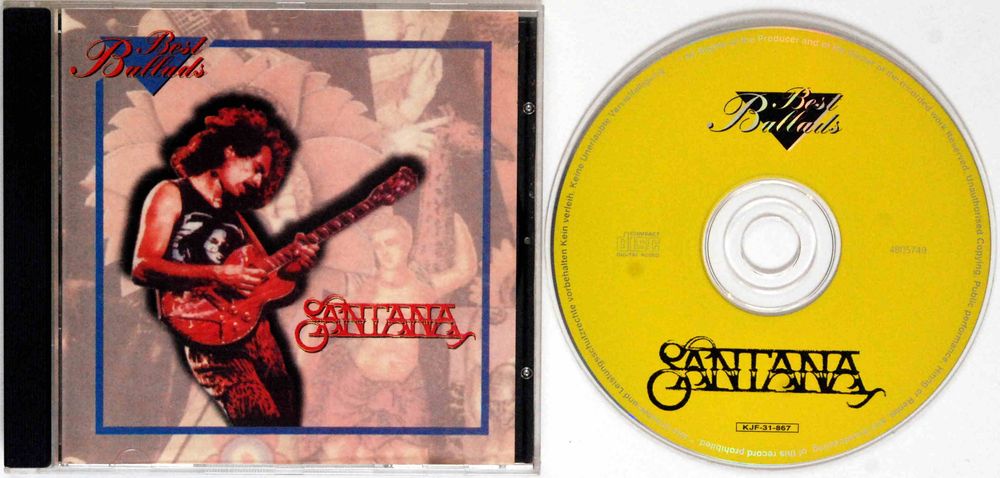 (CD) Santana - Best Ballads - Unofficial Release