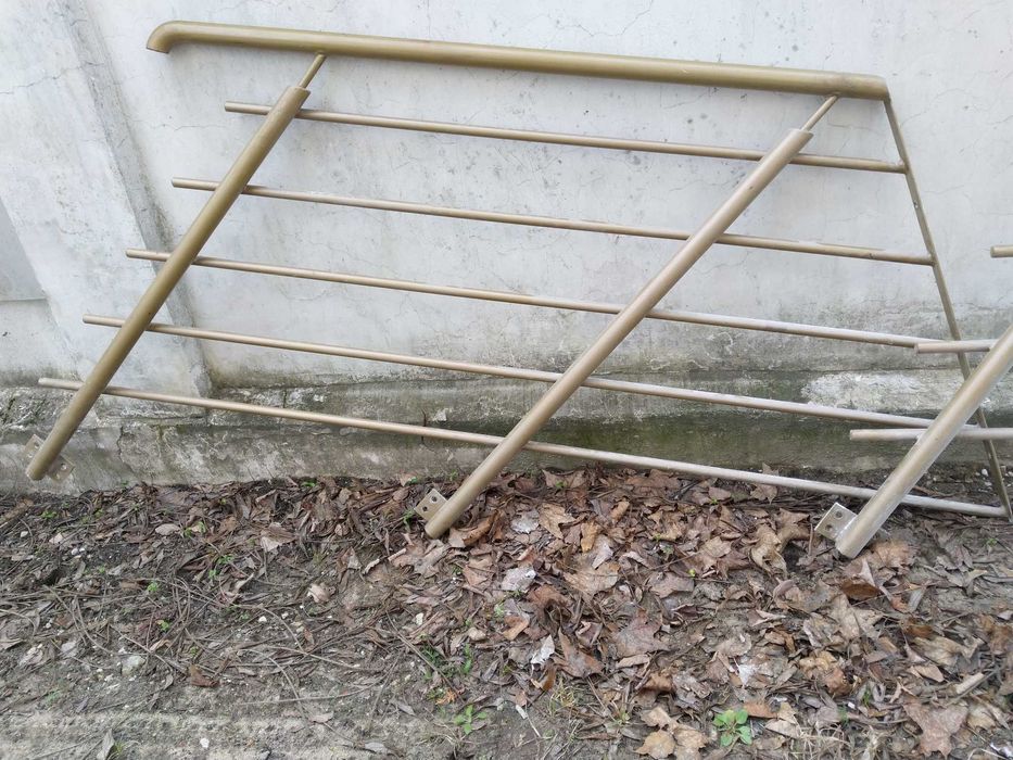 balustrady barierki proste i schodowe stalowe po demontażu