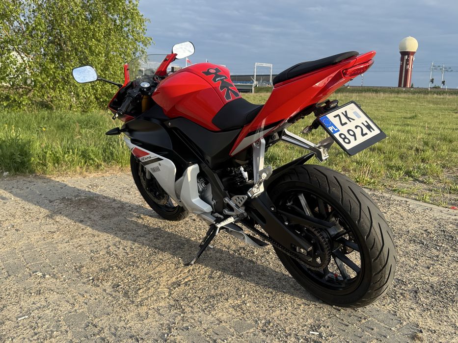YAMAHA YZF-R125 / 2015 / LIFT / ABS / Jak Nowa!/ Doinwestowana!