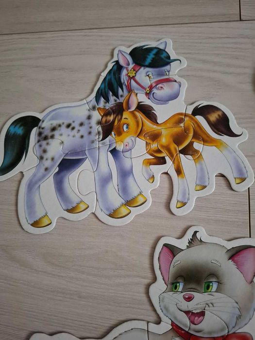Puzzle 4w1 zwierzęta Castorland 3+