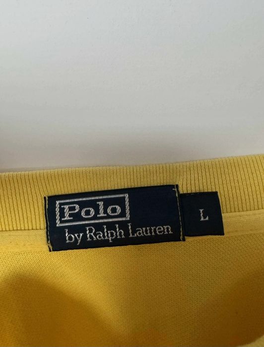 Koszulka Polo Ralph Lauren w rozmiarze L, żółta