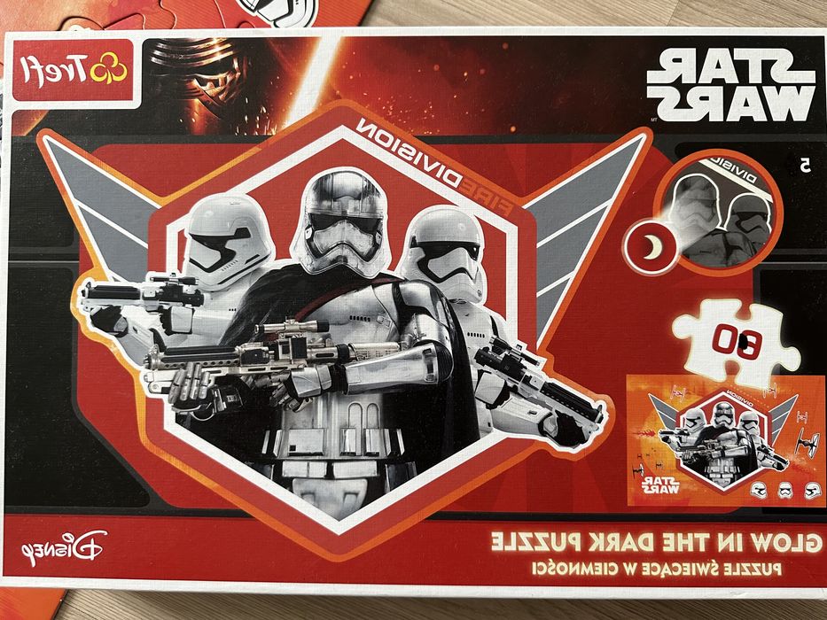 Puzzle Star Wars świecące w ciemności