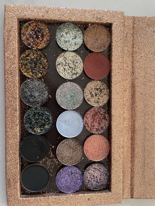 Glam Shop turbopigmenty, pigmenty i cienie kryształowe + paleta gratis