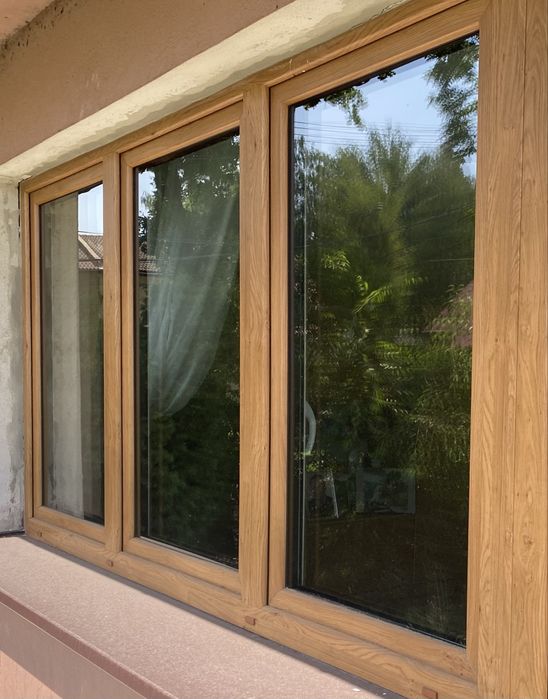 Okno trzy szybowe Drutex