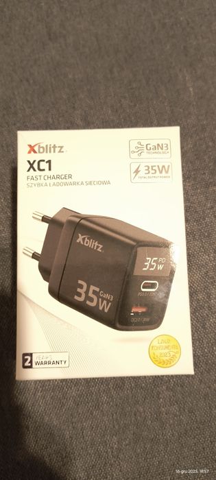 Ładowarka GaN xblitz XC1 NOWA 35W