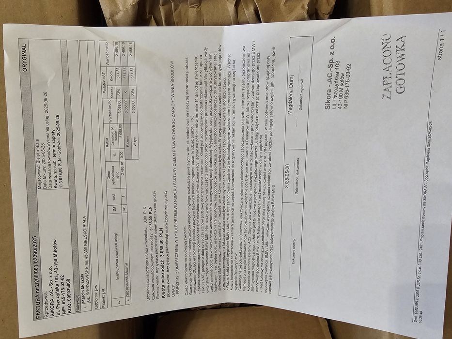 Felga s1000rr tylna k67