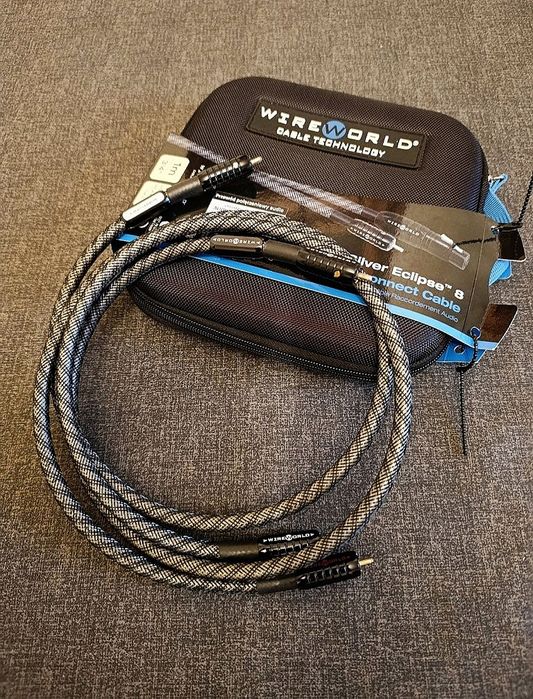 Wireworld RCA Silver Eclipse 8 _ 1 m Hi-End  Audiofilski
