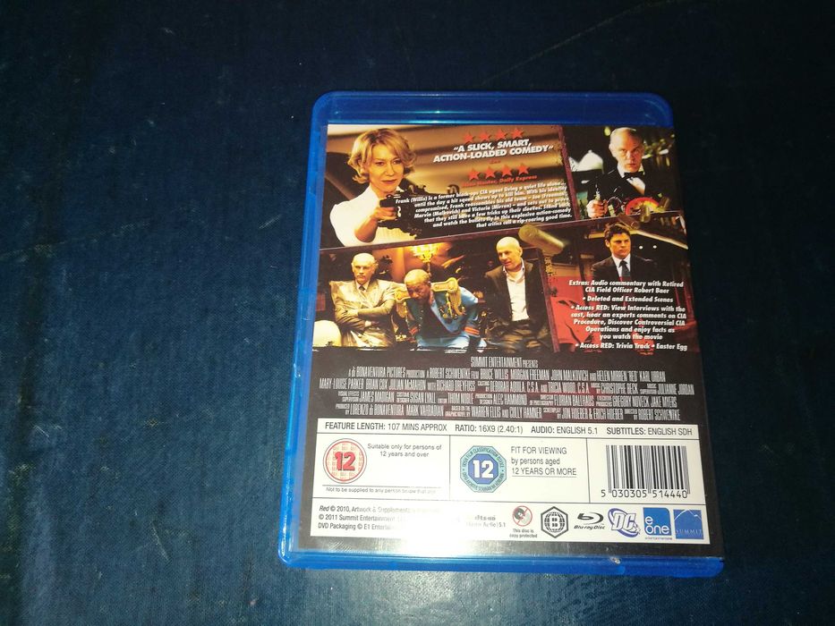RED	- BLU-RAY (legendagem em Inglês)