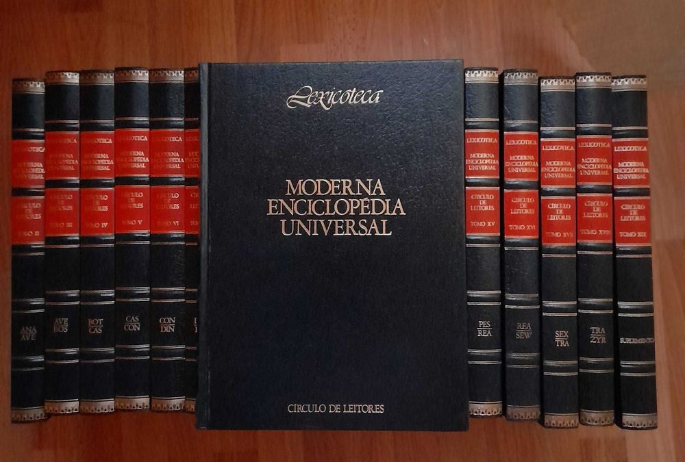 Moderna Enciclopédia Universal - Colecção do Círculo de Leitores.
