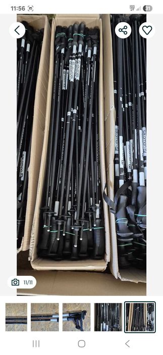 Kije narciarskie pakiet kiji salomon nowe pakiet komplet