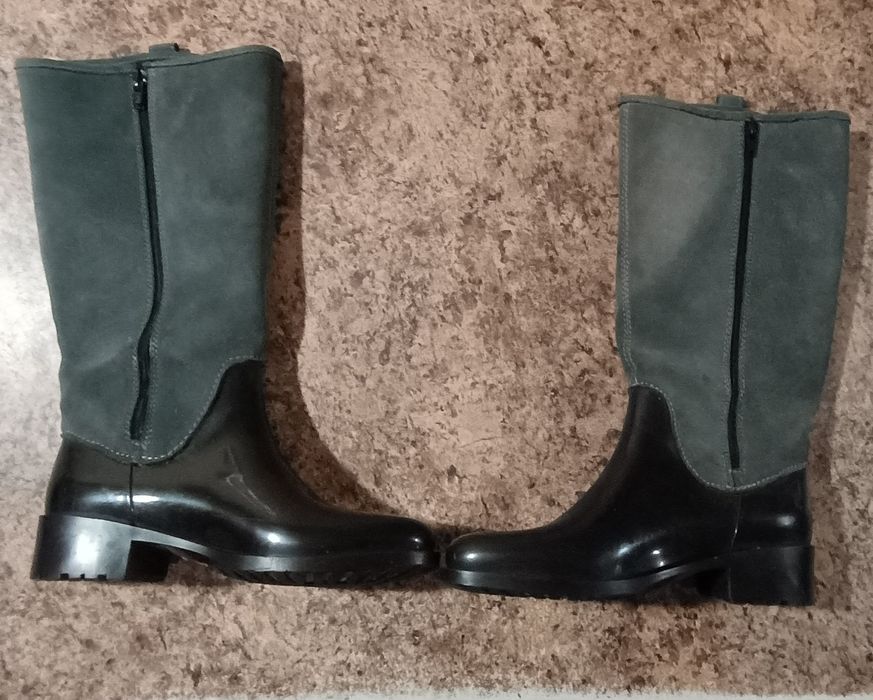 Чоботи жіночі гумові комбіновані Inblu 39p