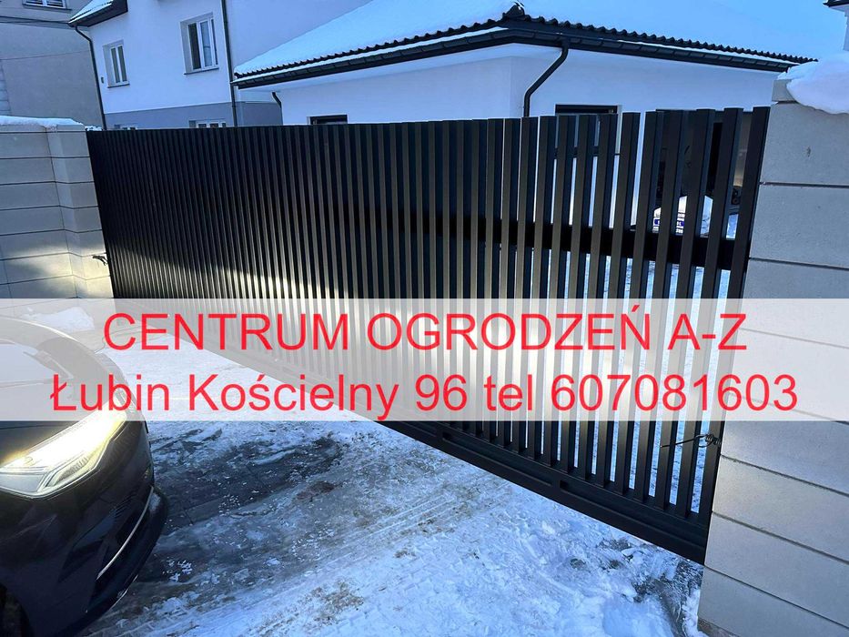 Bramy dwuskrzydłowe i przesuwne panelowe I palisadowe montaż PRODUCENT