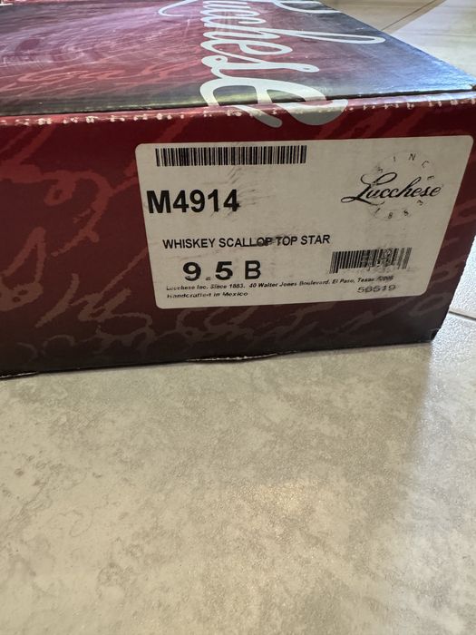 Продам шкіряні ковбойські черевики Lucchese(оригінал)!