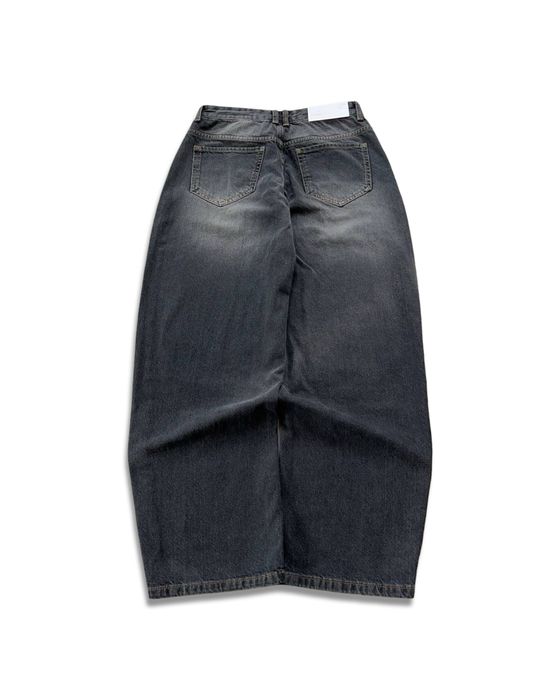 Жіночі Широкі Джинси Bershka Barrel Skater Super Baggy Бершка Беггі