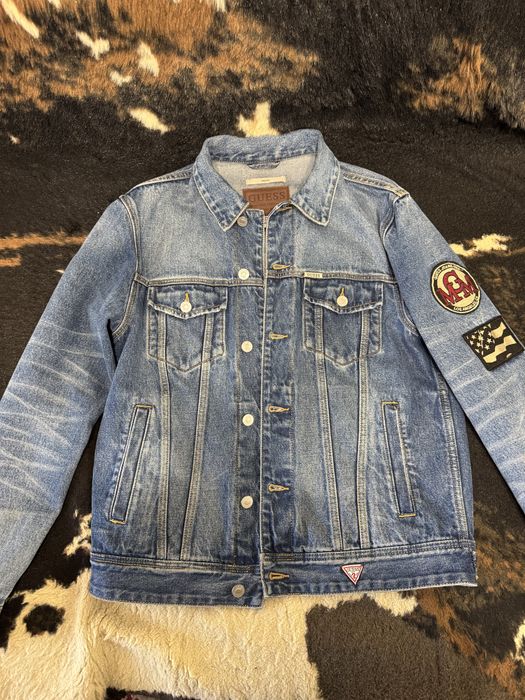 джинсова куртка Guess Dillon M2BXN1 D2IB0, розмір M (48)