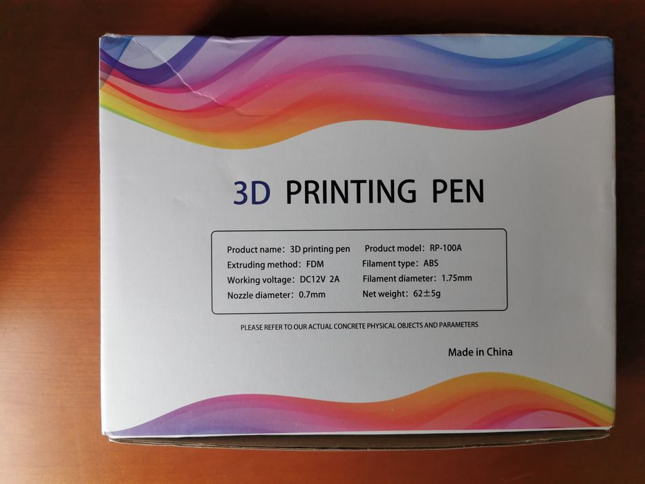 Caneta 3D c/PLA- Nova