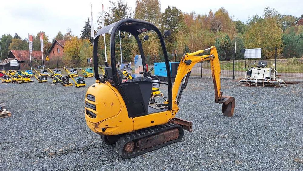 2007 Minikoparka JCB 8014 2 łyżki wolf sv 16 et 15 bobcat wacker