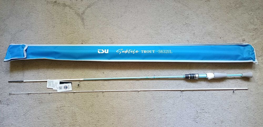 Спиннинг TSURINOYA SUBTILE Trout Game 1.89m 1-5g (Fuji)