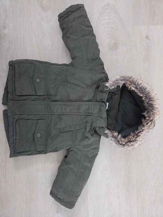 H&M 74 kurtka dziecięca ocieplana