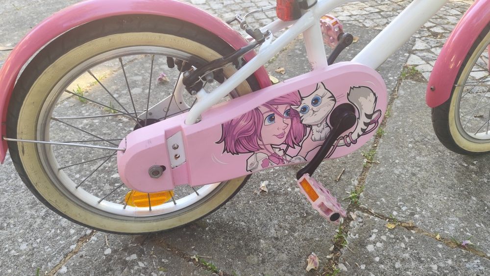 Bicicleta Criança B'Twin 500 Doctogirl 16"