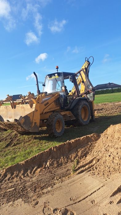 Usługi koparko ładowarką prace ziemne