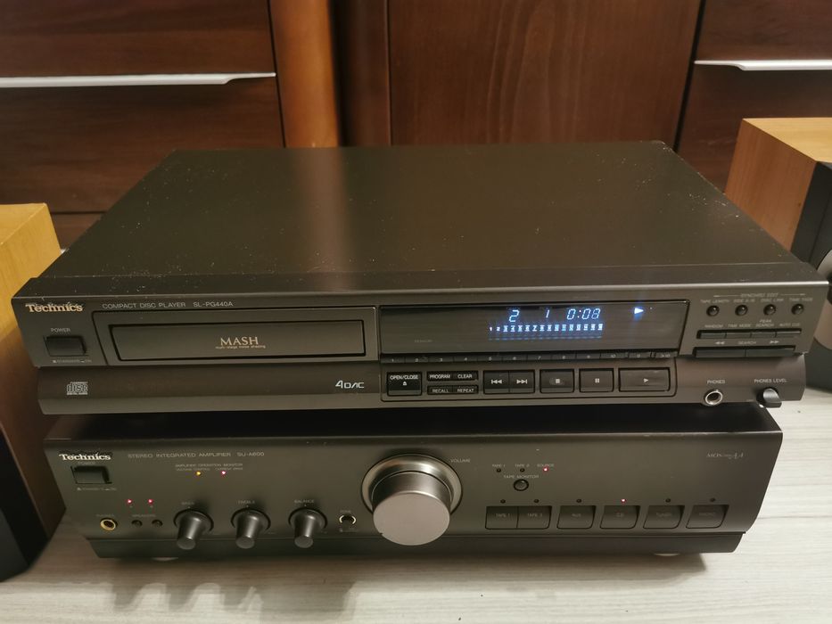 Technics SU-A600 class AA + CD SL-PG440A
