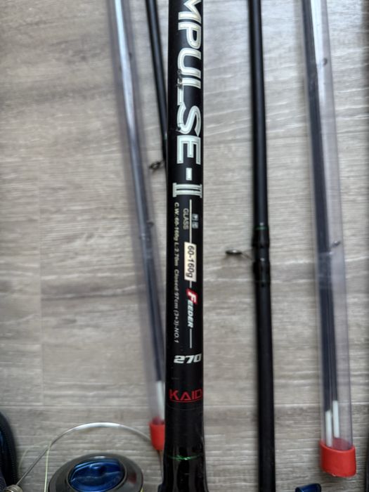 Фідери кайда імпульс 2.7 + котушки флагман