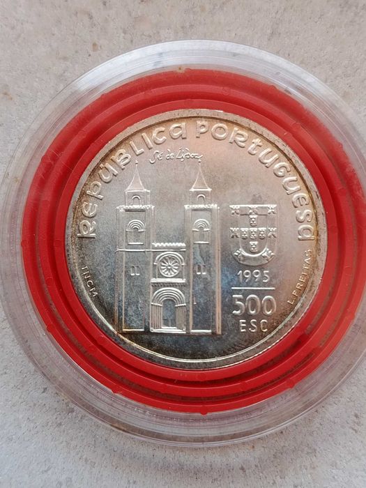Moeda Prata Santo António 1995