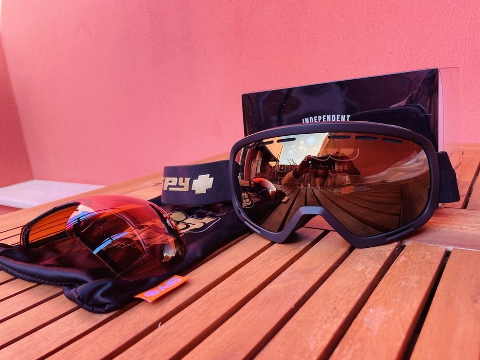 Spy snow goggles Marshall Gold