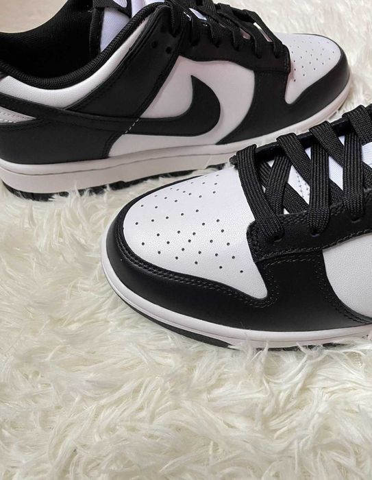 Buty Nike dunk czarno białe R.37.5