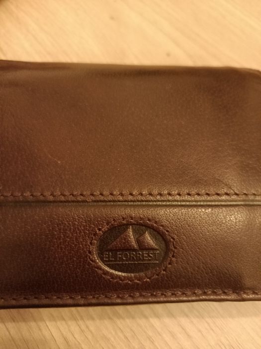 Portfel męski brązowy