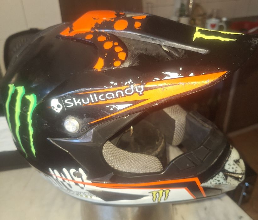 capacete de motocross da Skullcandy  Tam. S