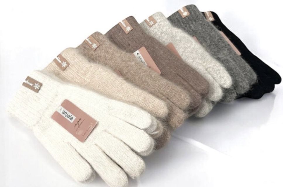 Теплі жіночі варіжки