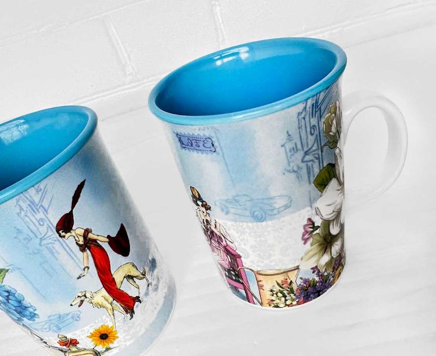 Витончена чашка Кружка Кухоль Прованс Набір