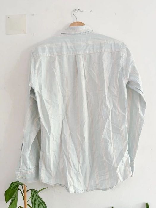 Camisa Brooks Brothers Regent Fit M Branca 100% Algodão Supima Oxford Homem