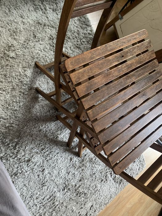 Conjunto mesa e 2 cadeiras jardim