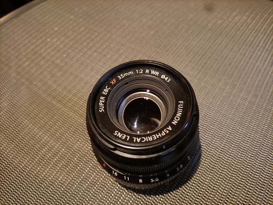 Lente Fuji 35mm f2.0