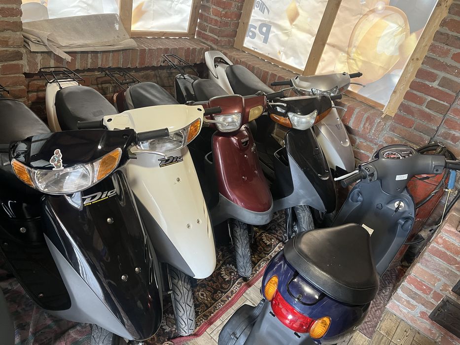 Свіжий завіз скутерів без пробігу по Україні з Японії