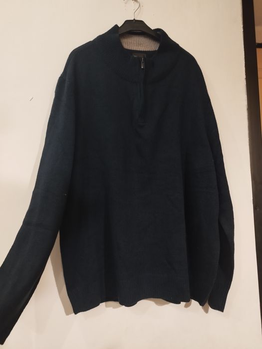Nowy sweter granatowy BPC Bonprix 6XL 64/66 pachy 140-152