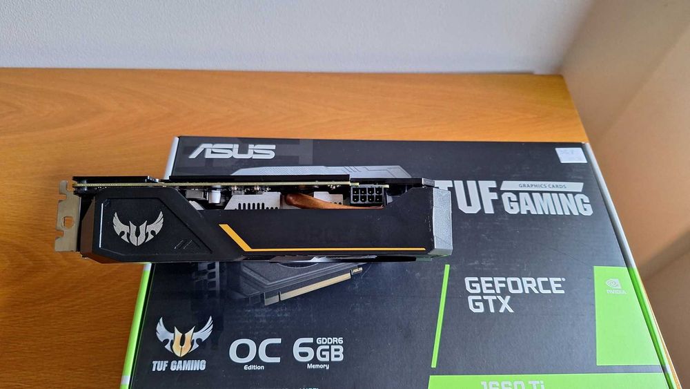 ASUS GeForce GTX 1660 Ti 6GB TUF Gaming with Warranty64752337416449122
