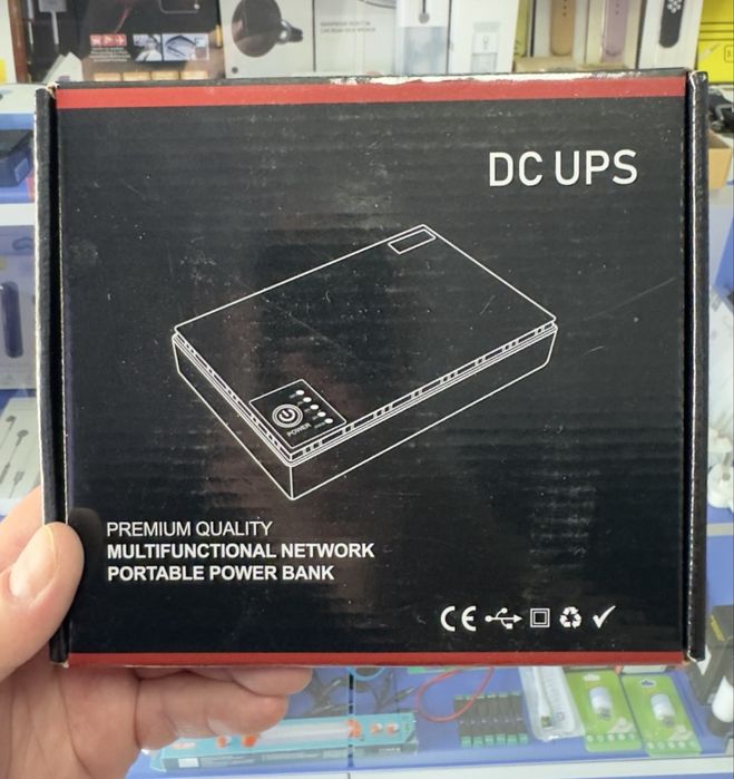 Безперебійник  Mini UPS - ДБЖ для роутера  DC 1018P DC 5V/9V/12V